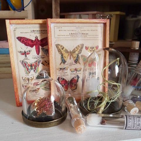 展示＊ミニチュア 額入りポスター