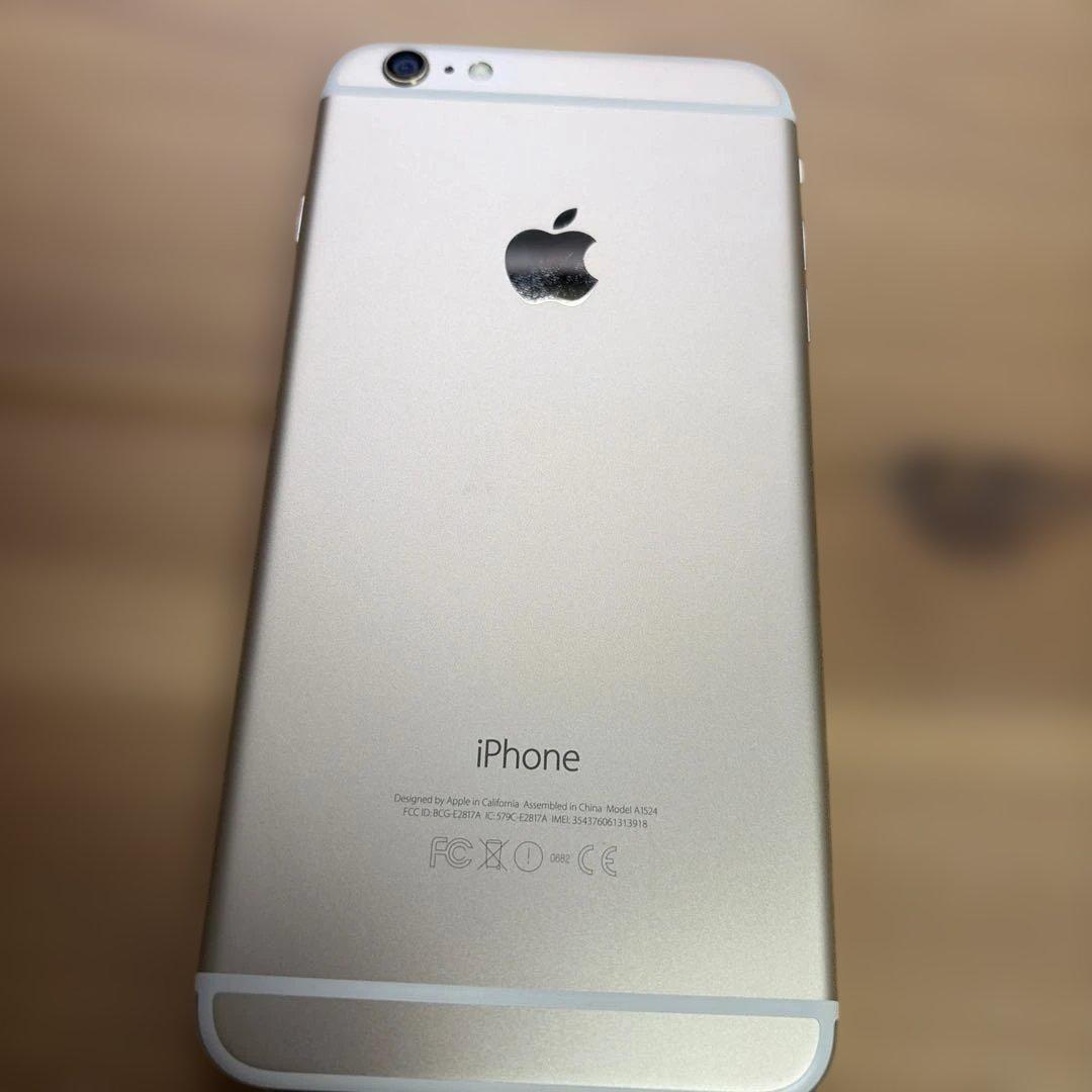 iPhone6 Plus 16GB ゴールド　MGAA1J/A バッテリー91%