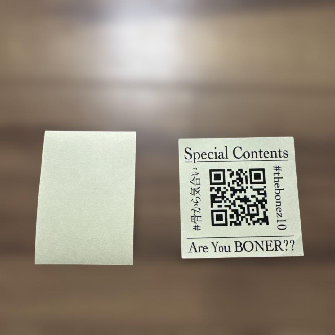 THE BONEZ 10周年記念アイテム