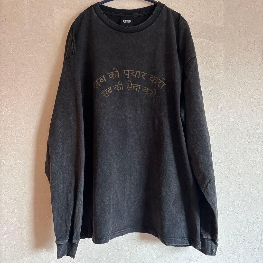 藤井風 LOVE ALL SERVE ALL ダメージロンT XLサイズ