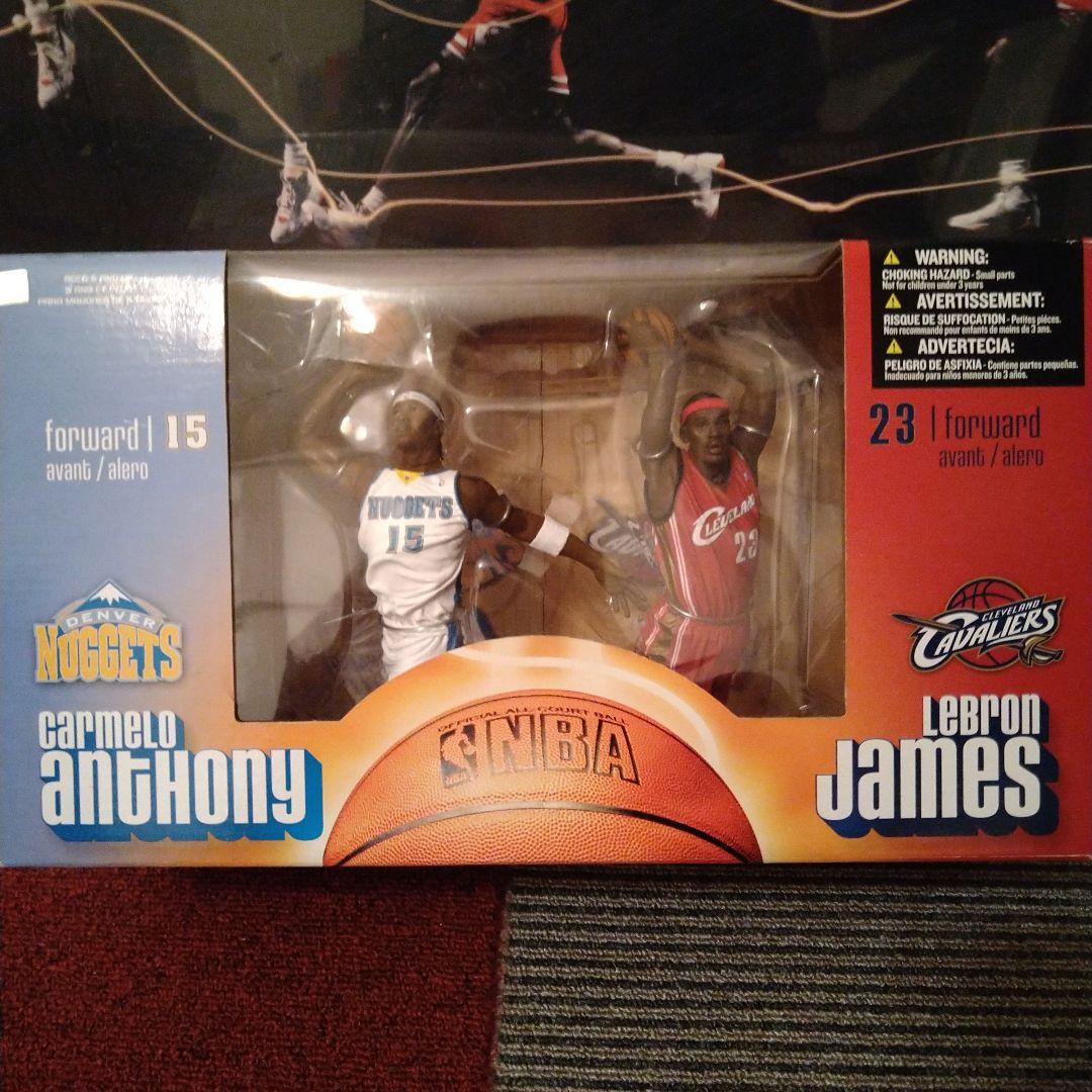 NBA　マクファーレン2体Boxシリーズ　レブロンジェームズ　カーメロアンソニー
