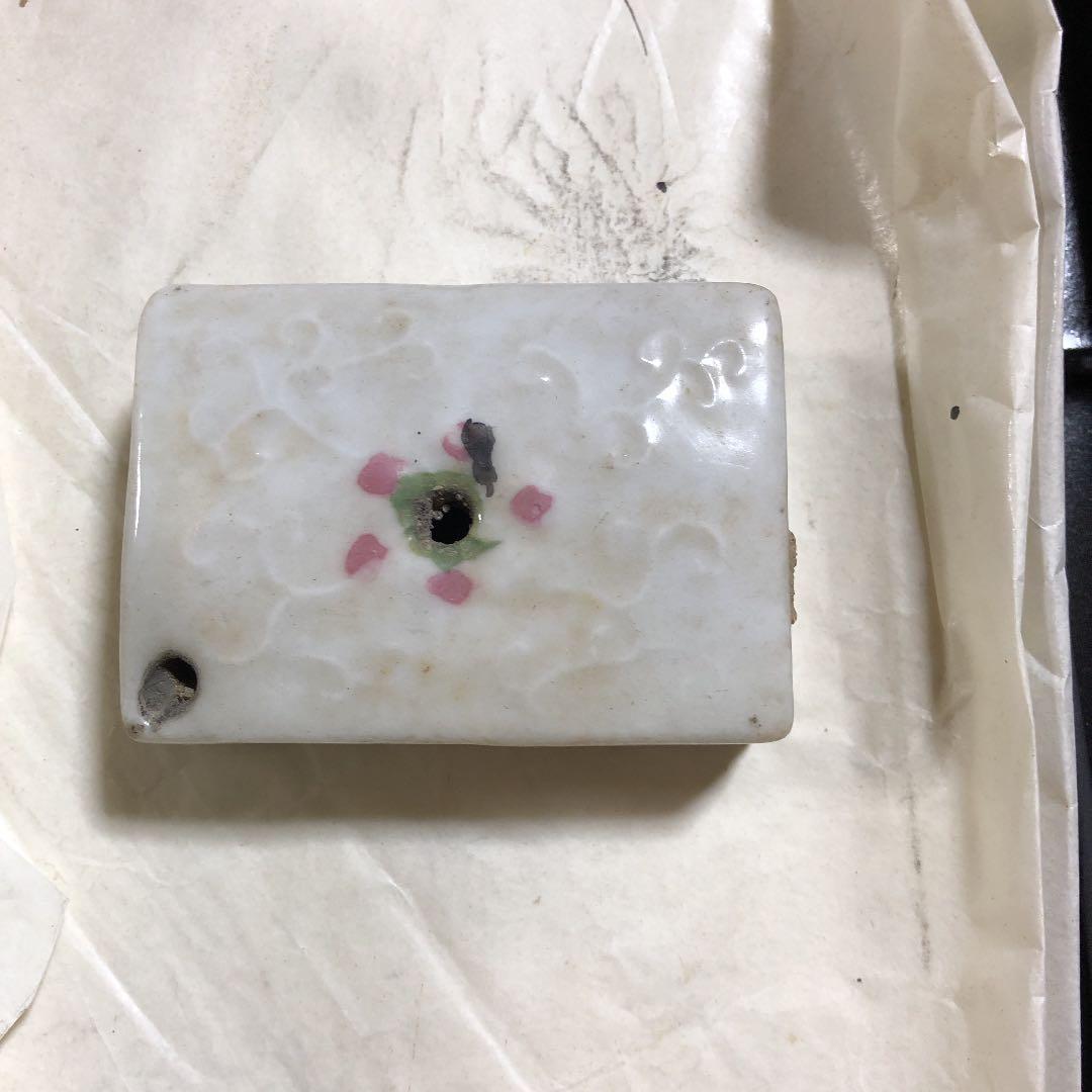 硯箱と墨と硯セット