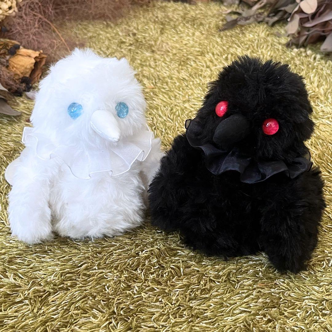 【sample】　あみぐるみ　オーダーメイド　ぬいぐるみ　アートドール　カラス