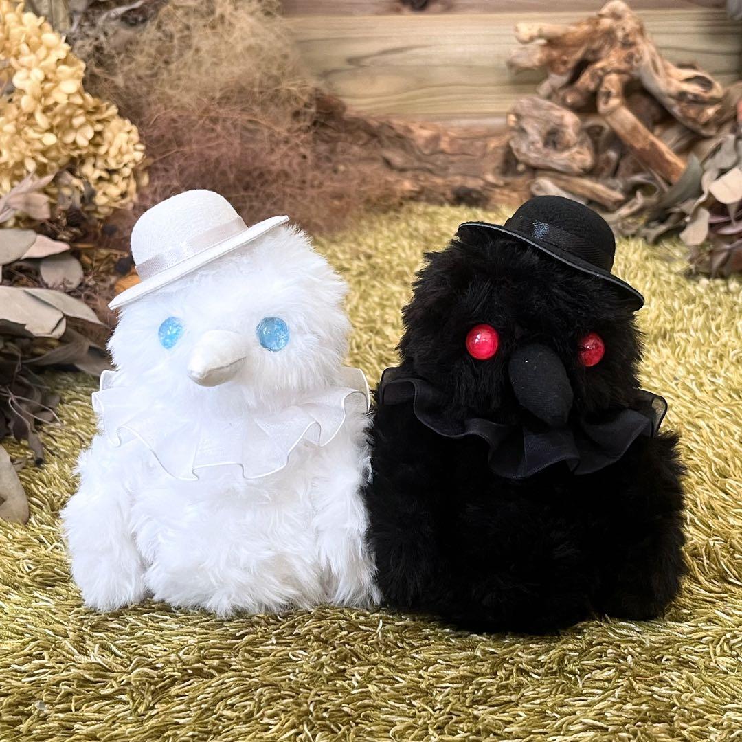 【sample】　あみぐるみ　オーダーメイド　ぬいぐるみ　アートドール　カラス