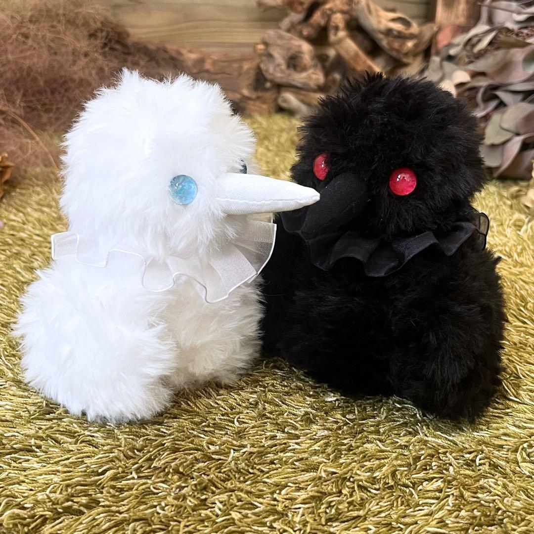 【sample】　あみぐるみ　オーダーメイド　ぬいぐるみ　アートドール　カラス