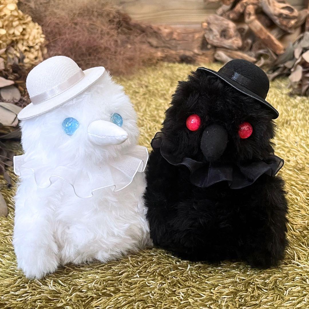 【sample】　あみぐるみ　オーダーメイド　ぬいぐるみ　アートドール　カラス