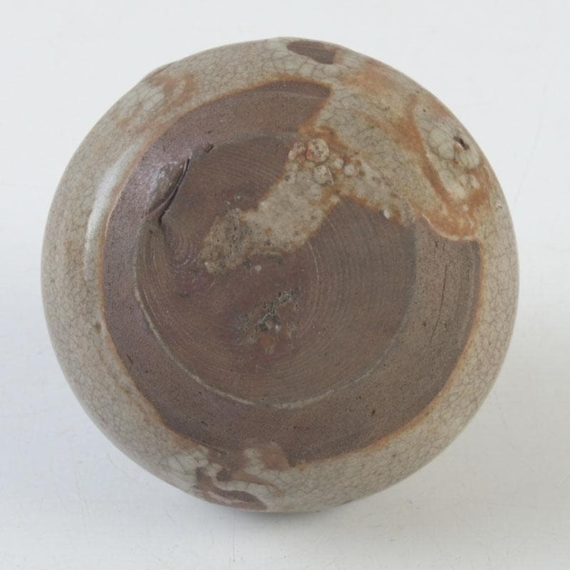 茶道具　唐津焼　茶入　時代箱　V　9957