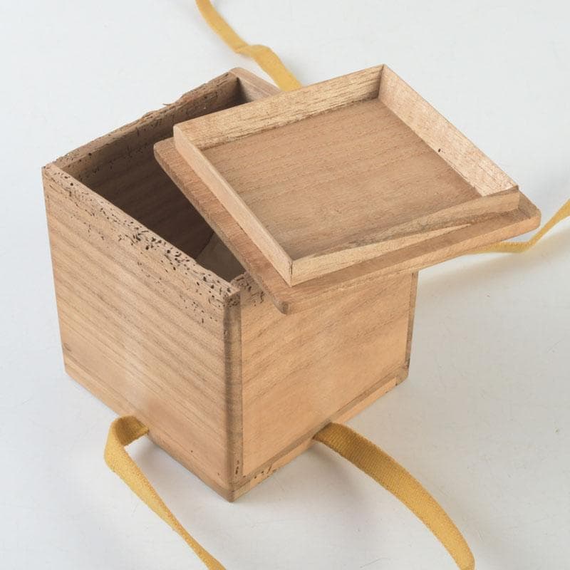 茶道具　唐津焼　茶入　時代箱　V　9957