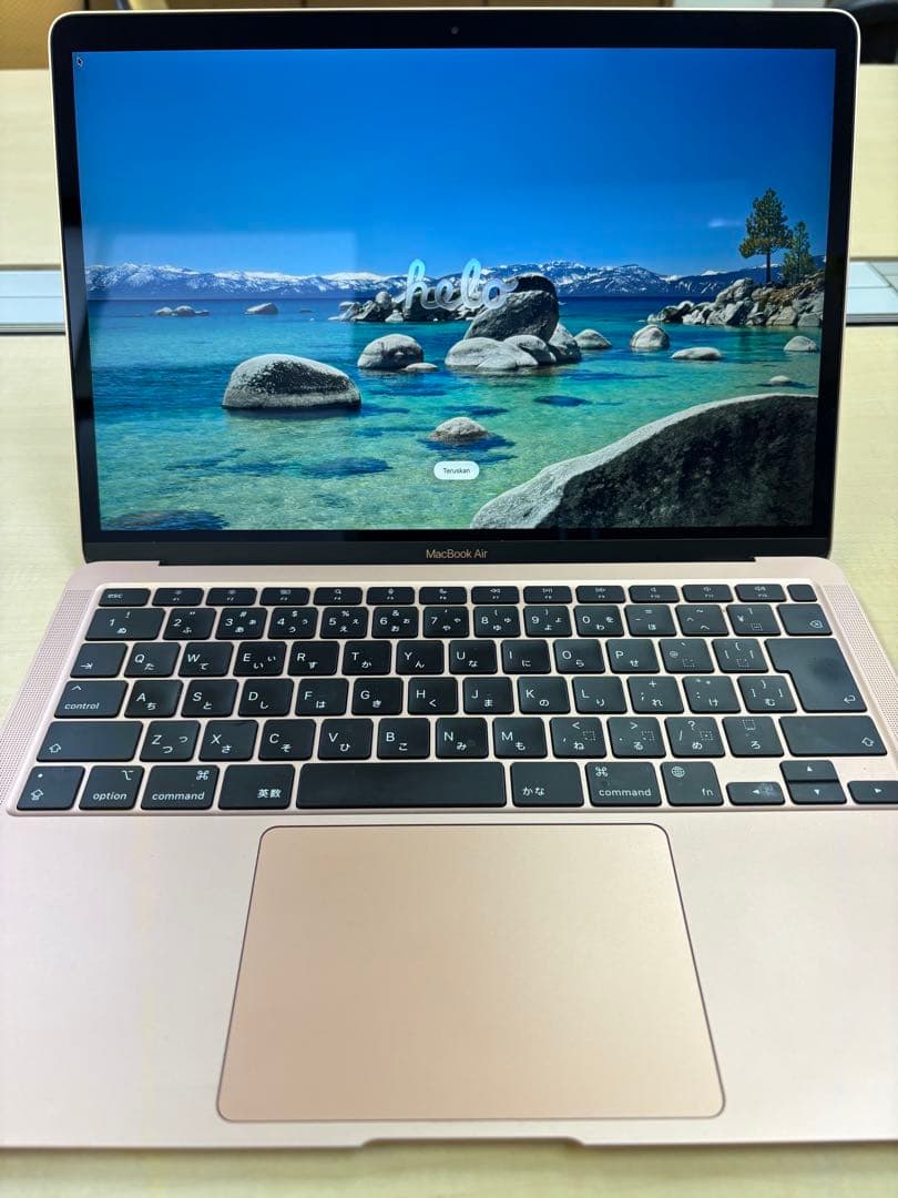 Apple MacBook Air2020ゴールド 本体