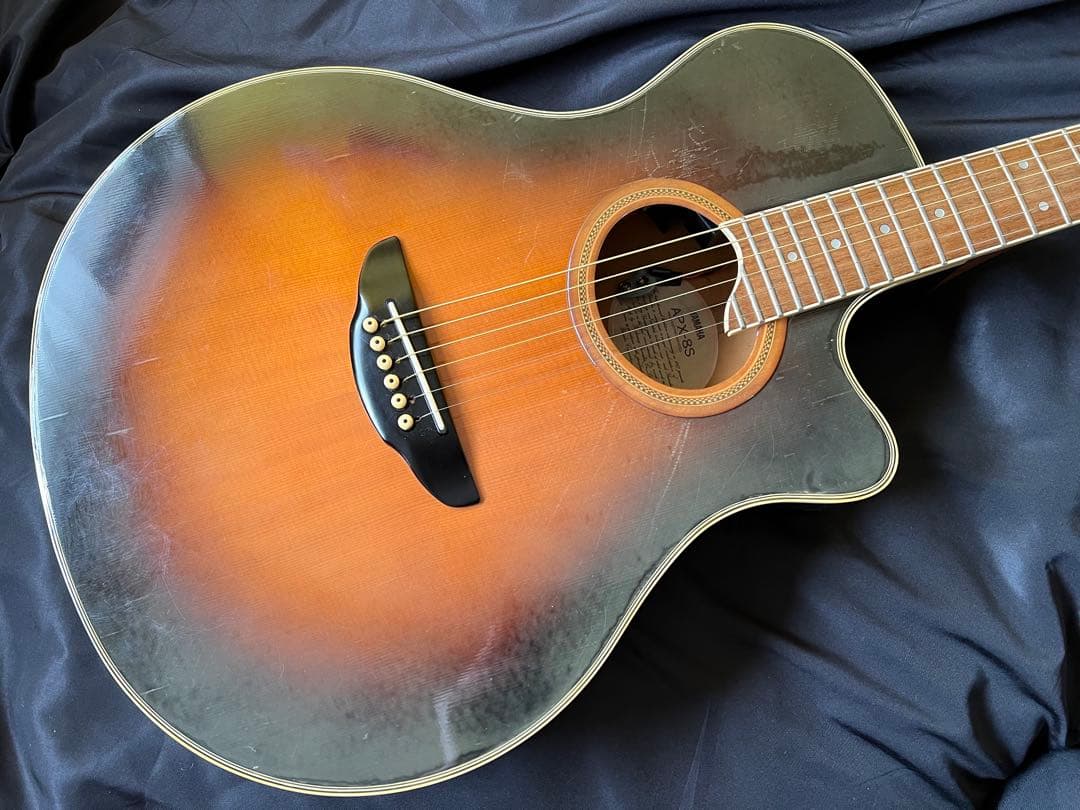 YAMAHA APX-8S ハードケース付エレアコ アコースティックギター長渕剛