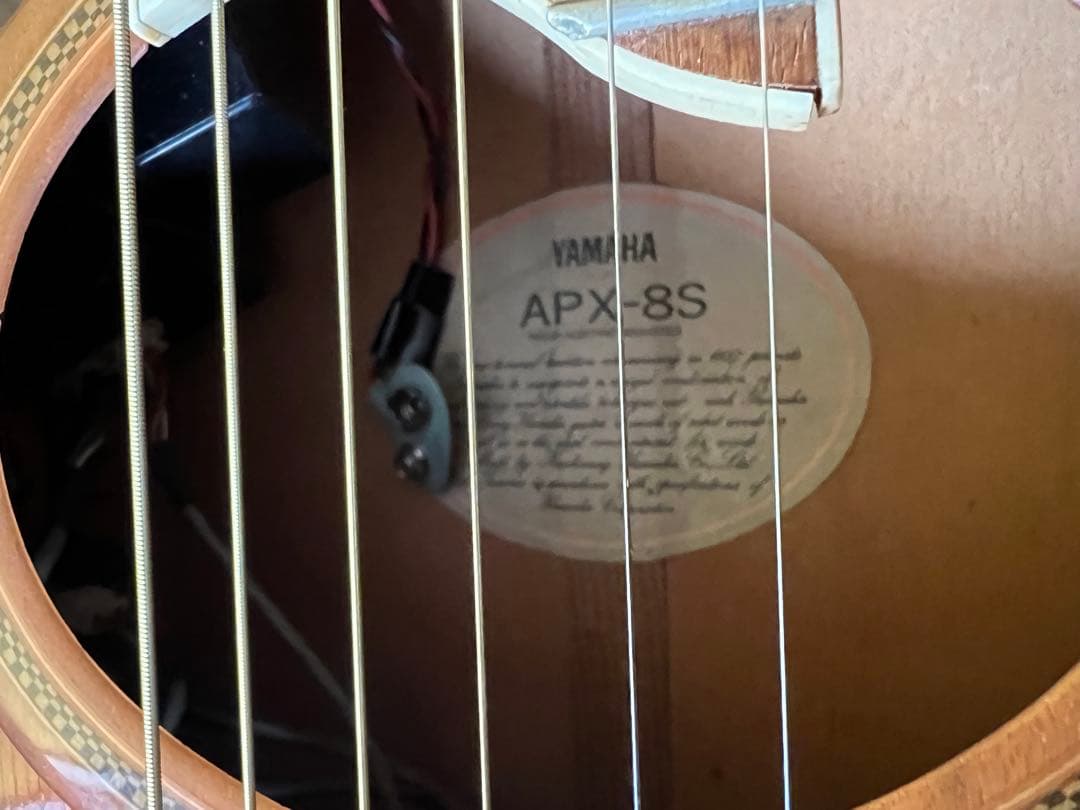 YAMAHA APX-8S ハードケース付エレアコ アコースティックギター長渕剛