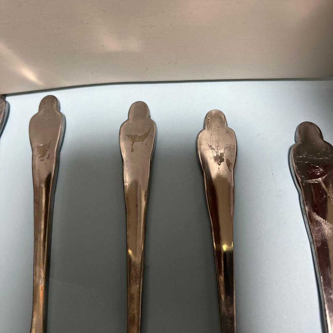 札幌オリンピック1972年国旗付きステンレススプーン43本セット