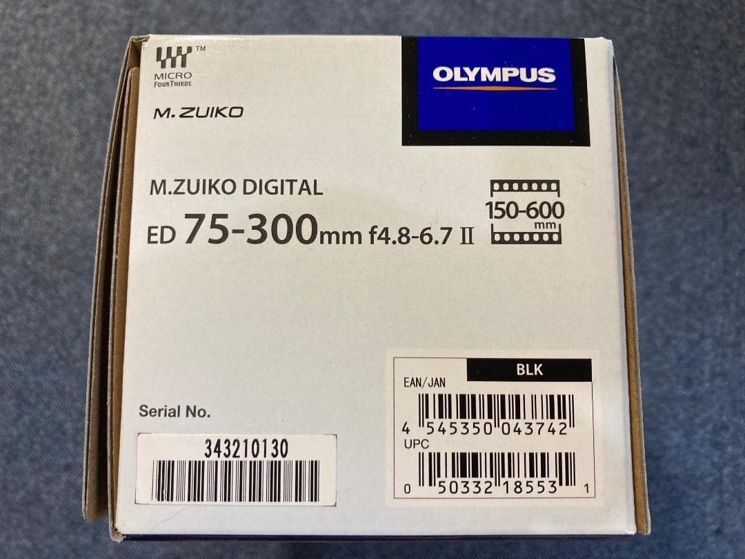 極上美品 M.ZUIKO ED 75-300 F4.8-6.7 II◆オリンパス