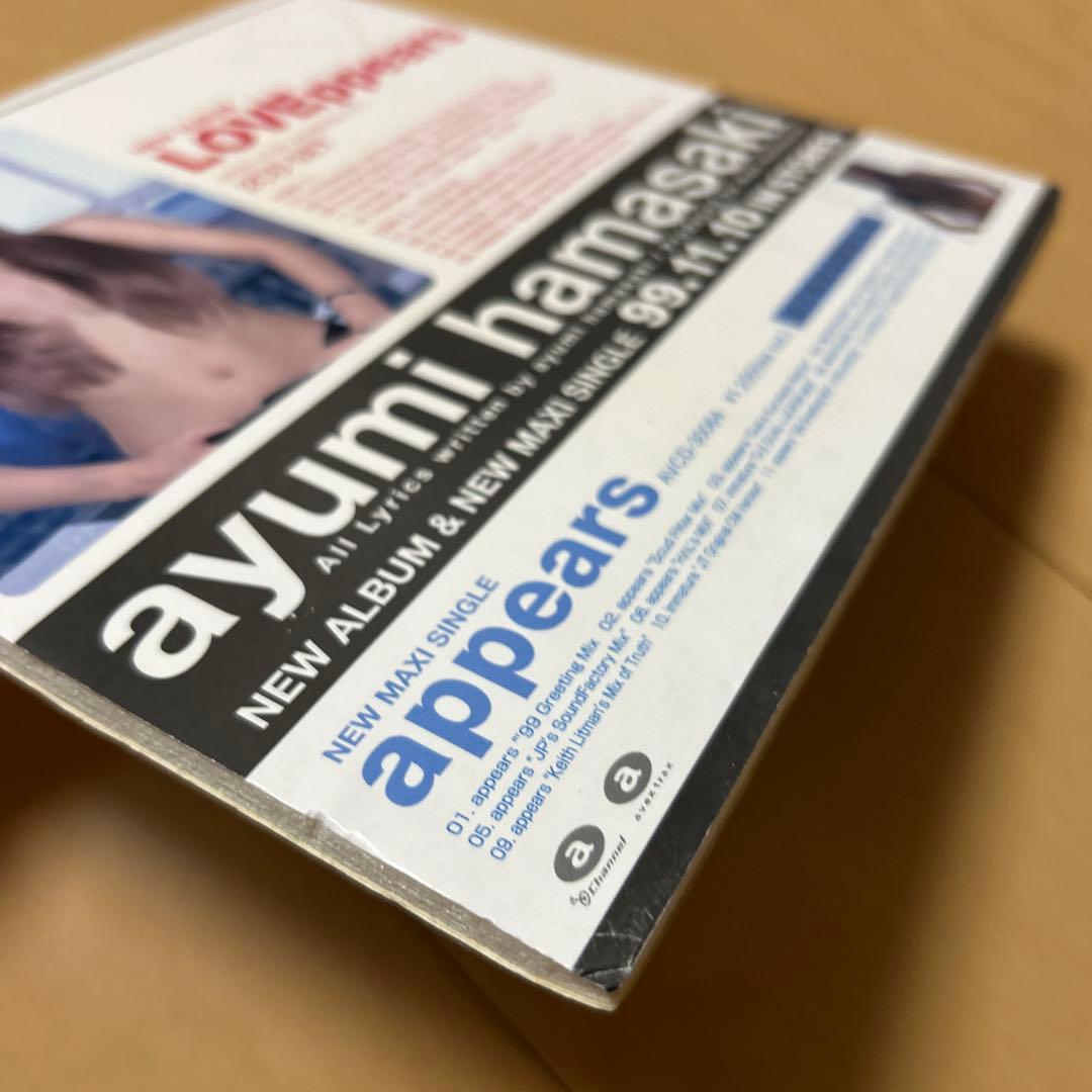 【即購入ok!!】浜崎あゆみ LOVEppears 非売品告知Pop