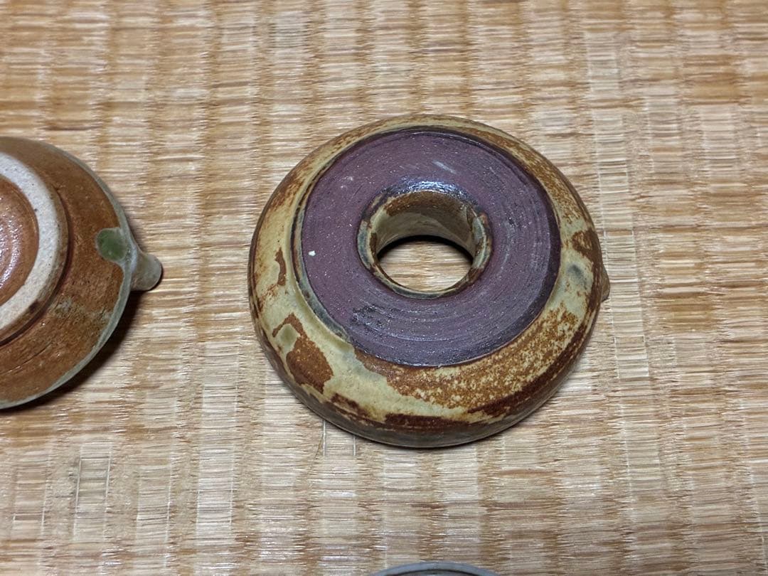 茶道具 陶器の水滴 6点 まとめて