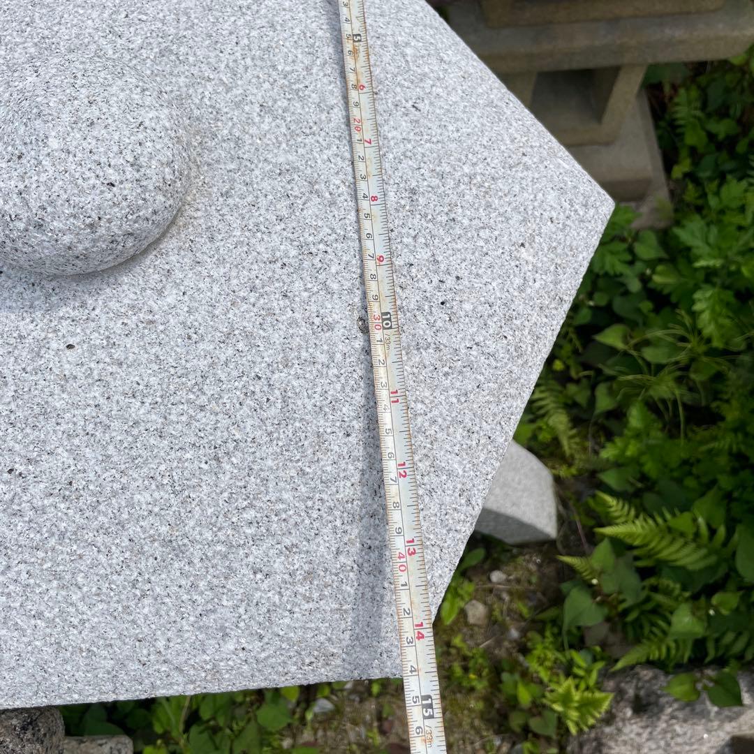 ことじ灯籠1.6尺　国産品　手作り　御影石　お値打ち品