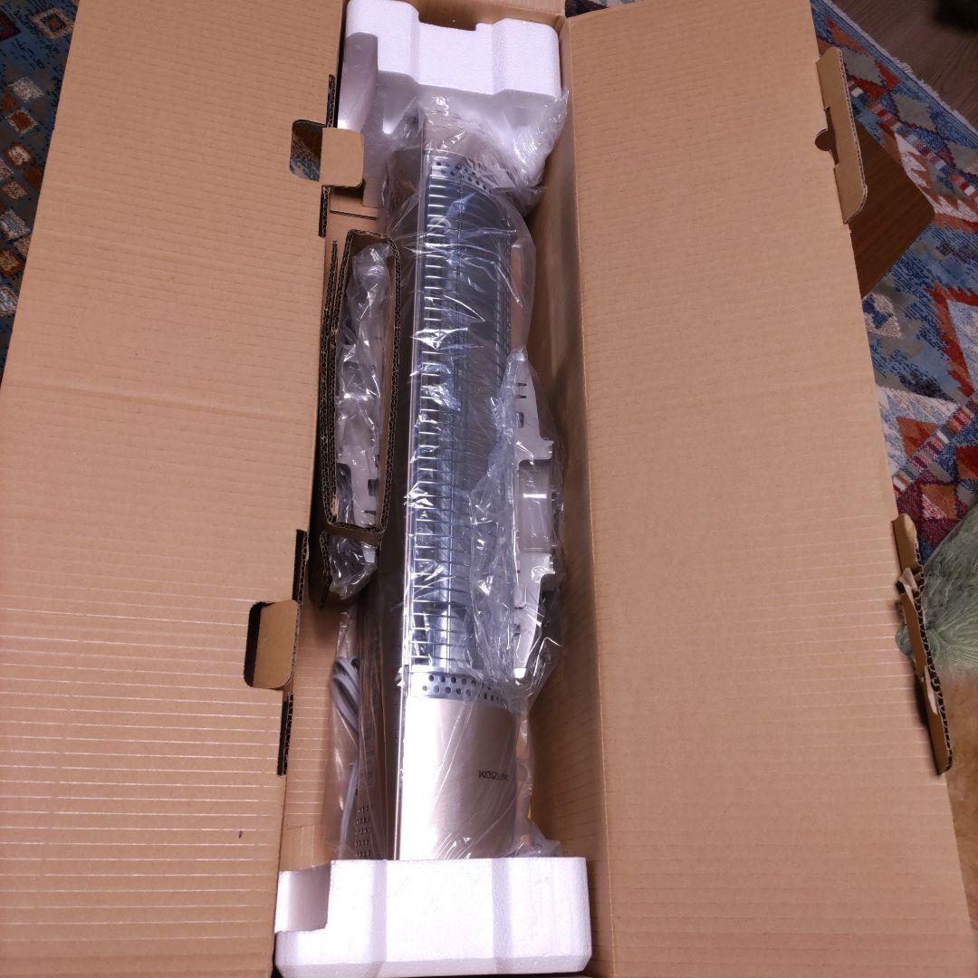 タワー型シーズヒーター シルバー 最大800W