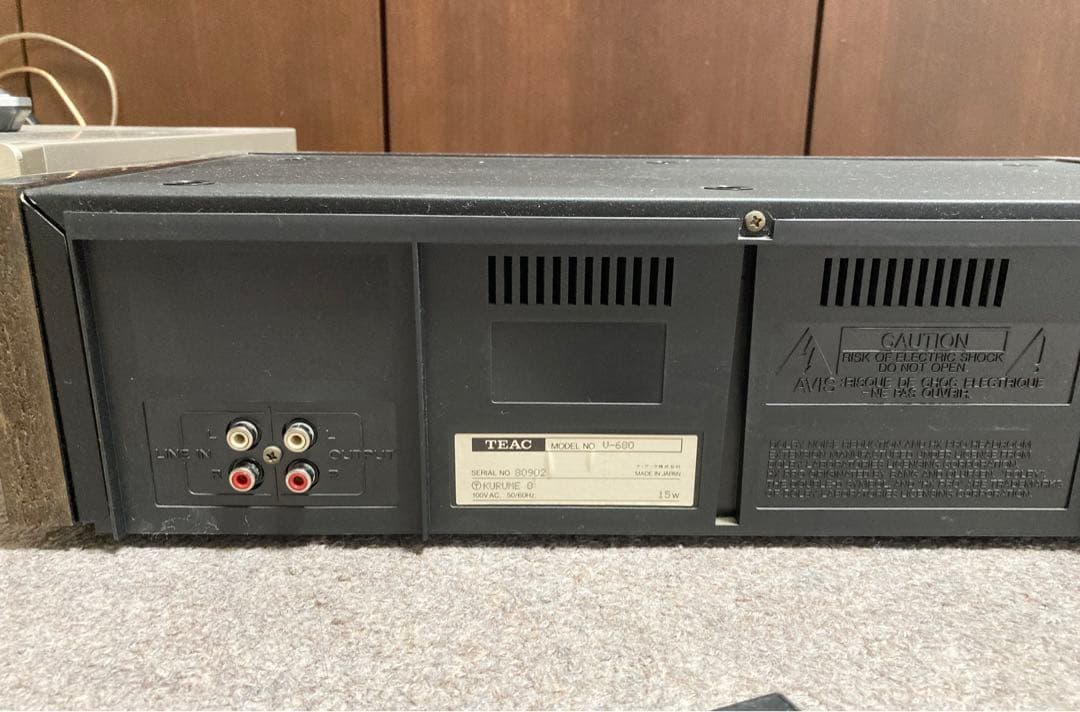 TEAC ティアック V-680 カセットデッキ