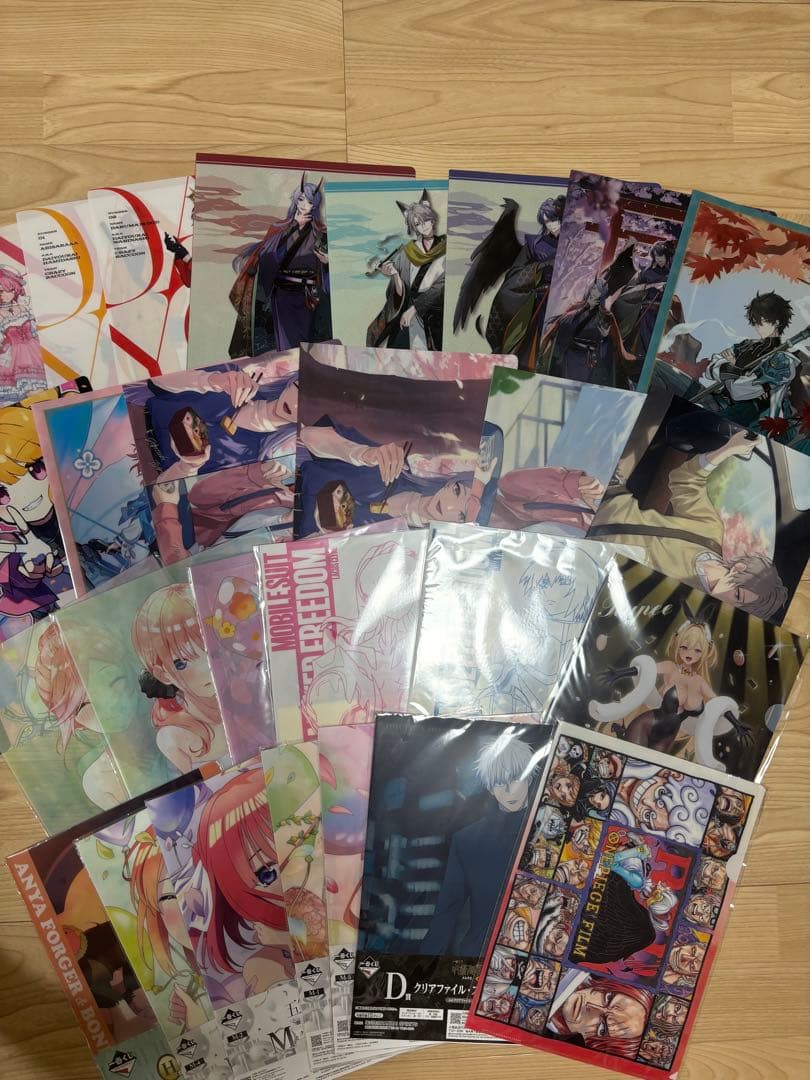 ノンジャンル アニメキャラ クリアファイル 大量 まとめ売り