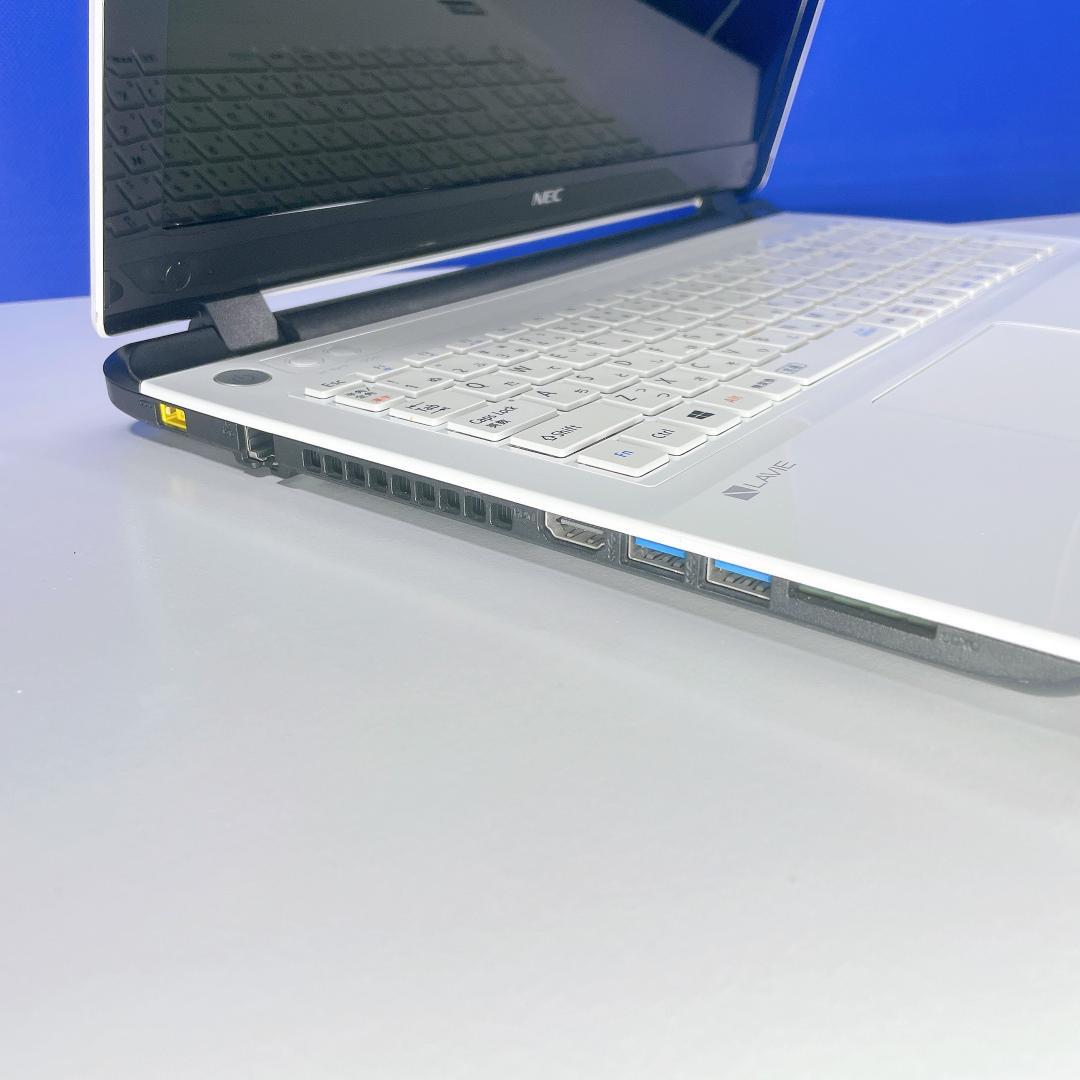 初期設定済！動画視聴に✨Win11+快適SSD✨NECカメラ付ノートパソコン薄型