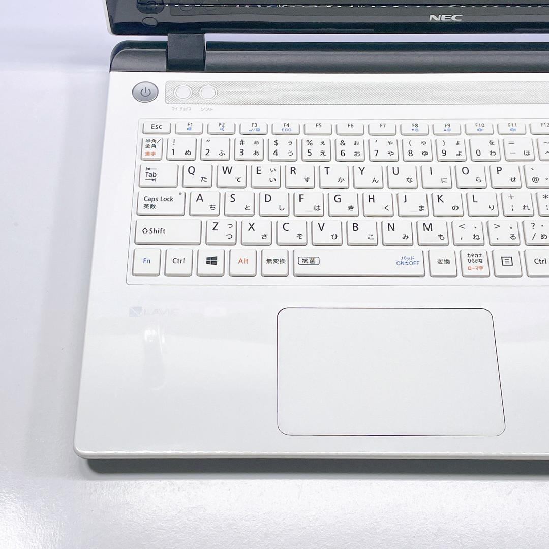 初期設定済！動画視聴に✨Win11+快適SSD✨NECカメラ付ノートパソコン薄型
