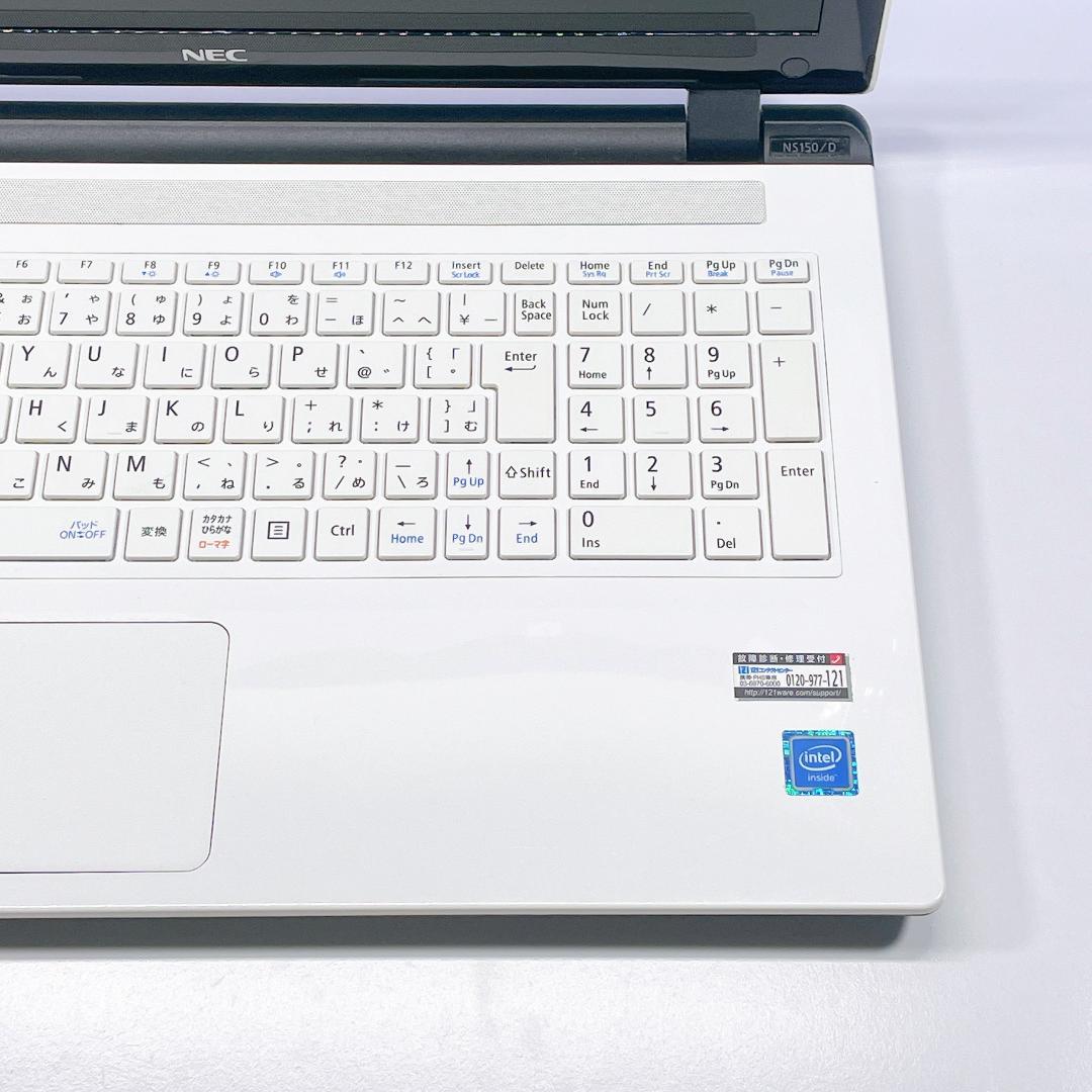 初期設定済！動画視聴に✨Win11+快適SSD✨NECカメラ付ノートパソコン薄型