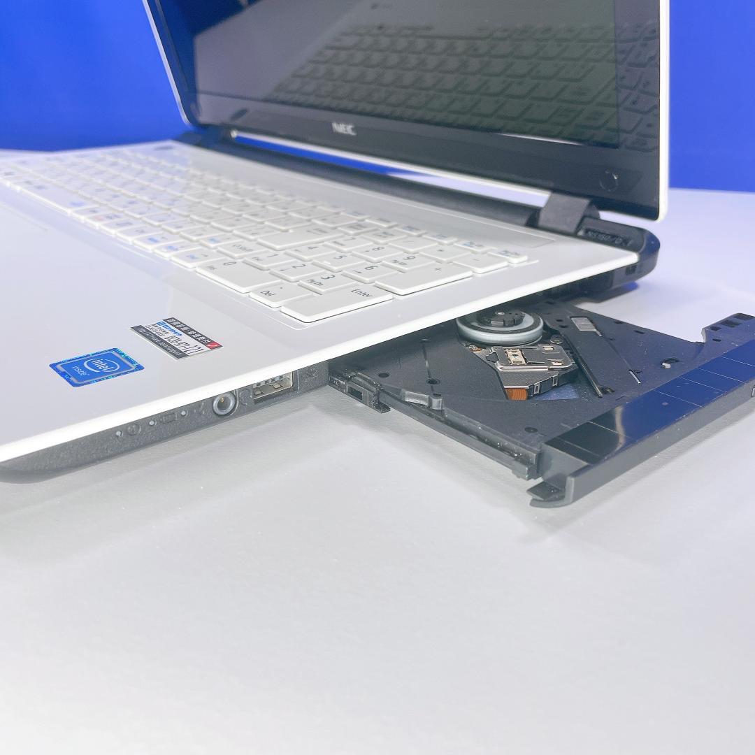 初期設定済！動画視聴に✨Win11+快適SSD✨NECカメラ付ノートパソコン薄型