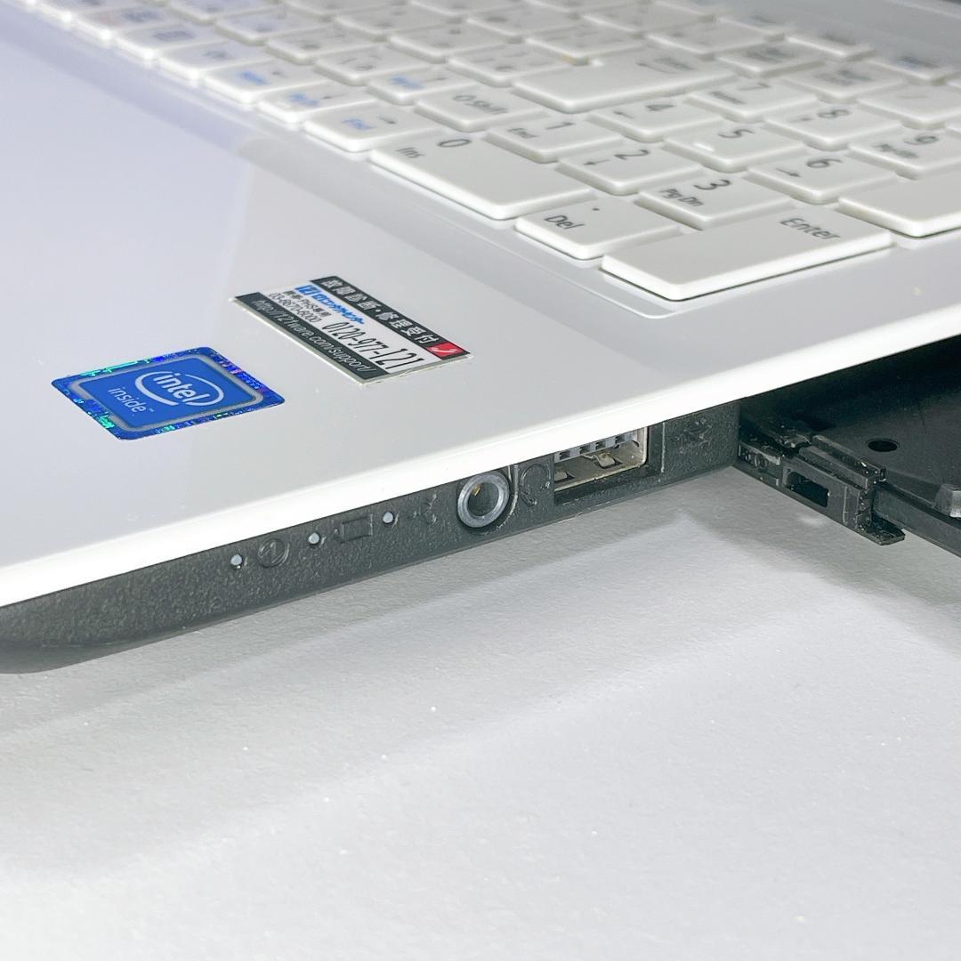 初期設定済！動画視聴に✨Win11+快適SSD✨NECカメラ付ノートパソコン薄型