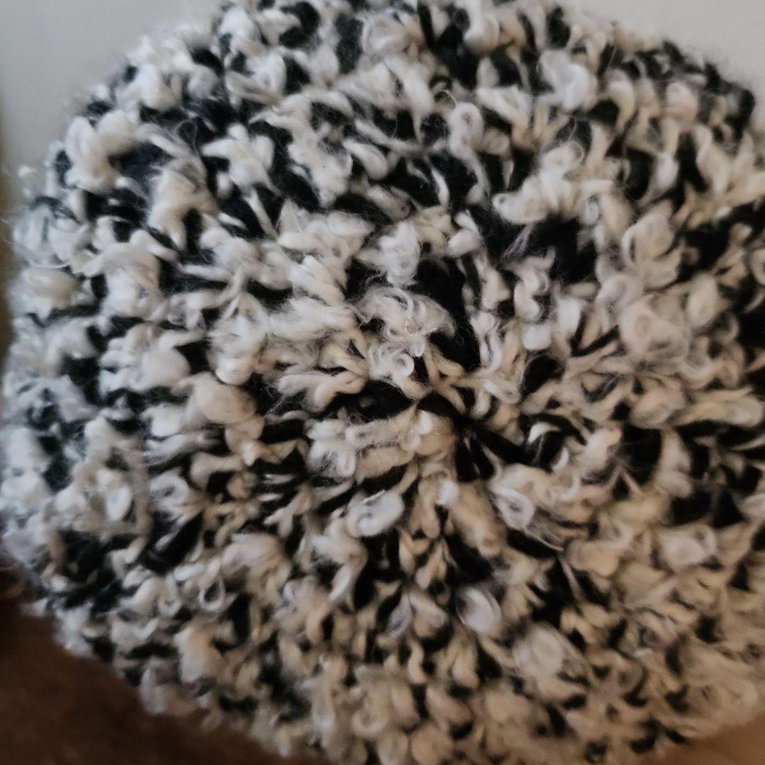 ゆ*ら様 コヤンイサムチョン　ニャンの毛糸のカゴバック　ハンドメイド