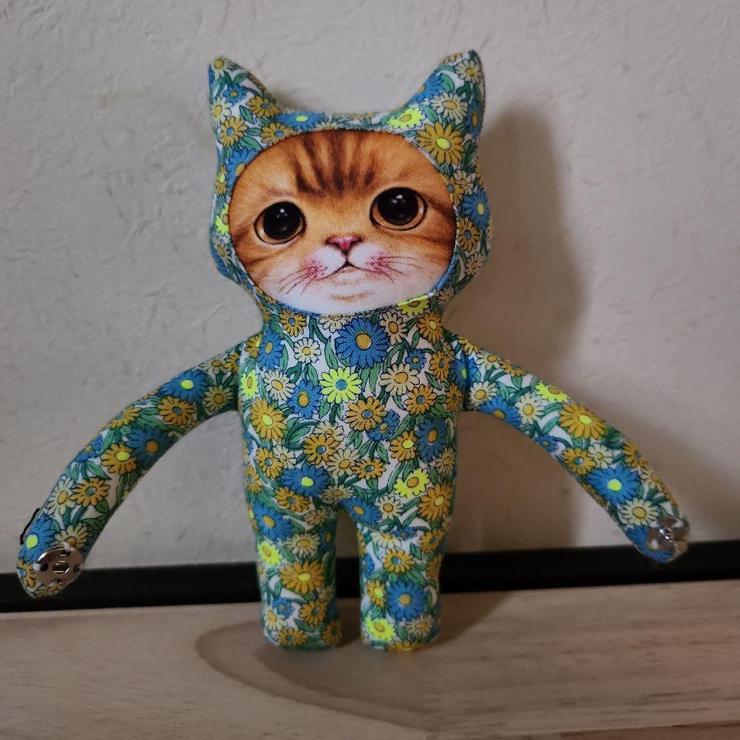 ゆ*ら様 コヤンイサムチョン　ニャンの毛糸のカゴバック　ハンドメイド