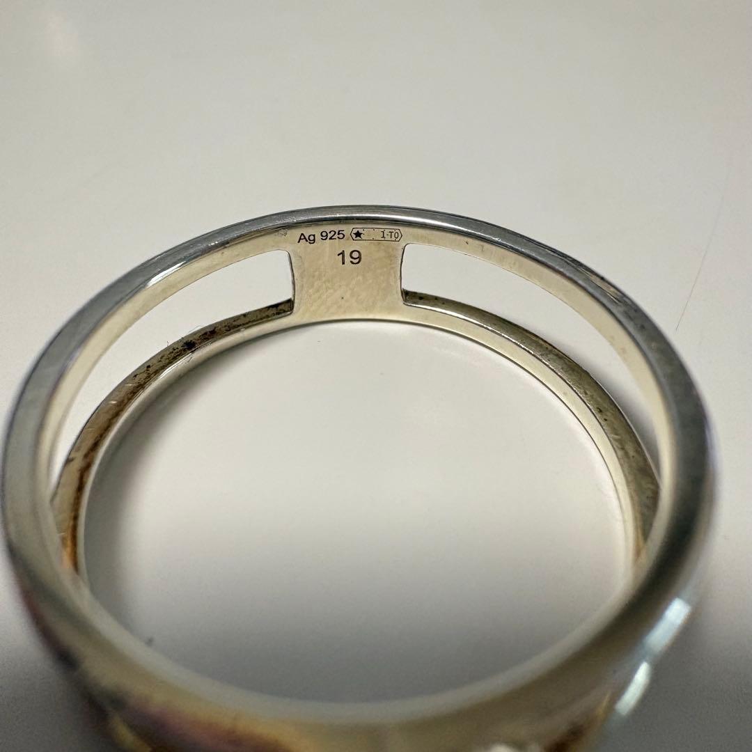 GUCCI グッチ 指輪 インターロッキング 19号