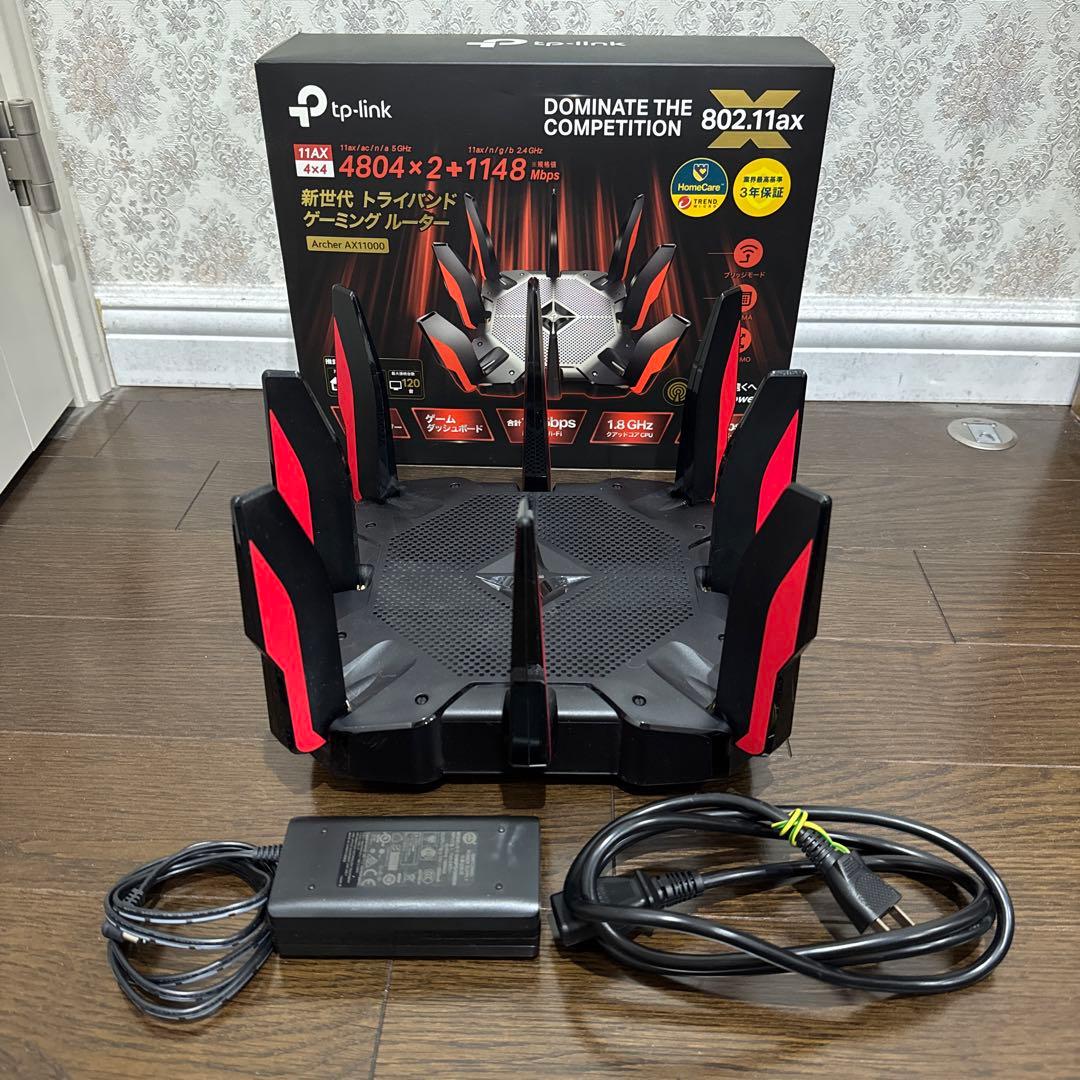 美品TP-Link WiFi ルーター Archer AX11000