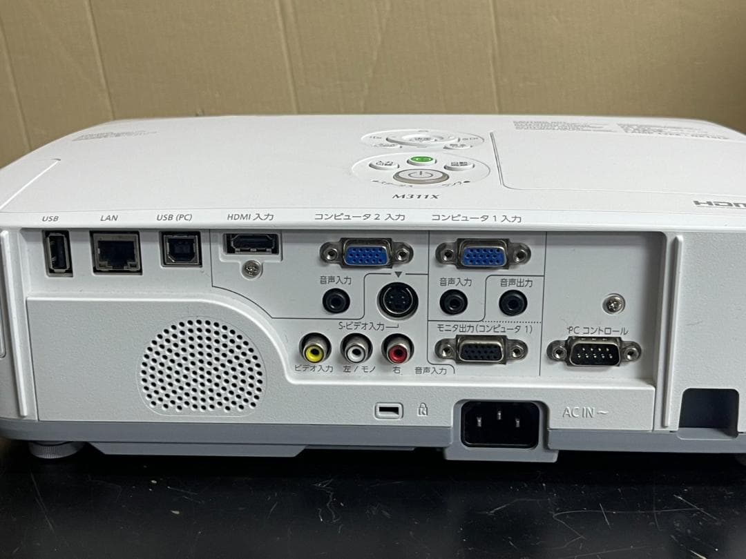 NEC プロジェクター本体 M311X ランプ207時間 残量96%
