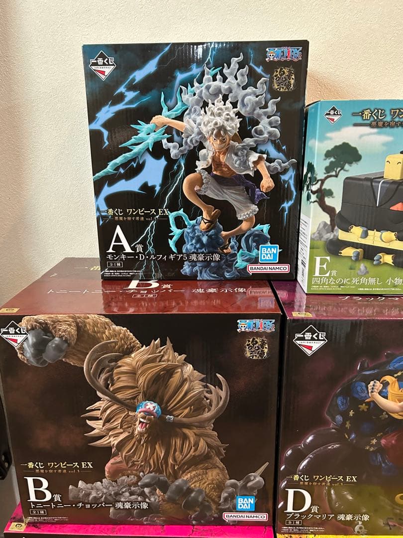 ★ 一番くじ ワンピースEX 悪魔を宿す者達 フィギュア コンプリートセット ②