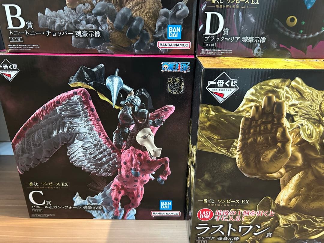 ★ 一番くじ ワンピースEX 悪魔を宿す者達 フィギュア コンプリートセット ②