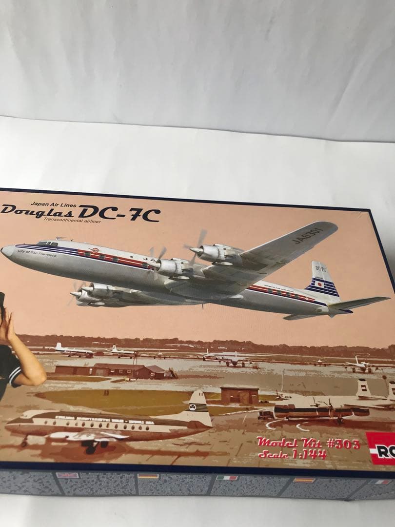 RODEN プラモデル　DougLas DC-7C