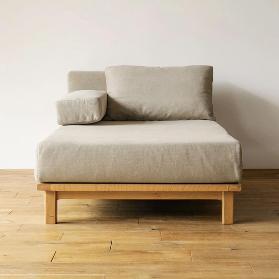 リセノ別注プロダクト SIEVE rect unit sofa ベージュ