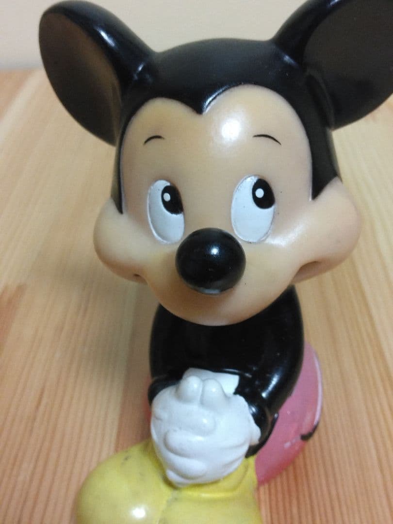 ディズニー ミッキー ミッキーマウス ソフビ レトロ