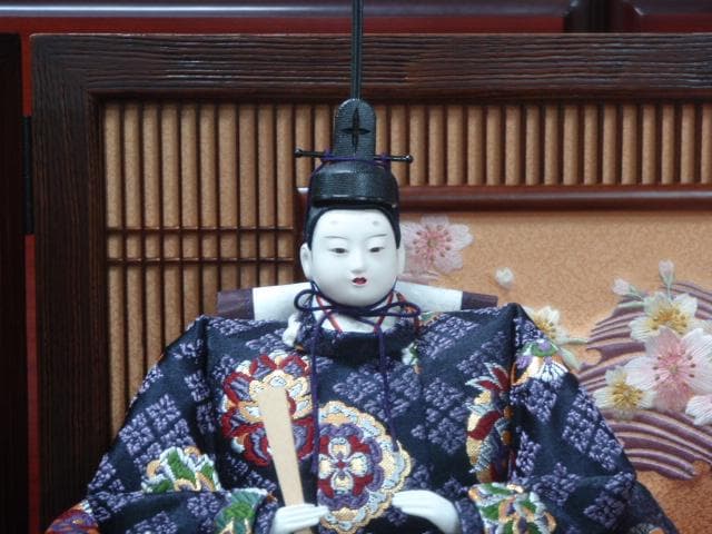 さらに値下げ！訳アリ！新品●激安！65巾 ひな人形 親王飾り 収納飾り 雛人形●