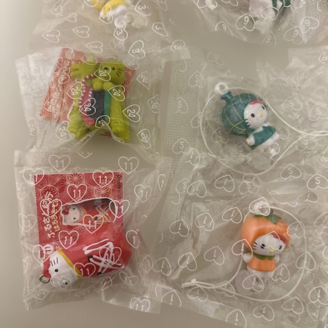 サンリオ キティ 食玩 平成レトロ レア ストラップ 当時物