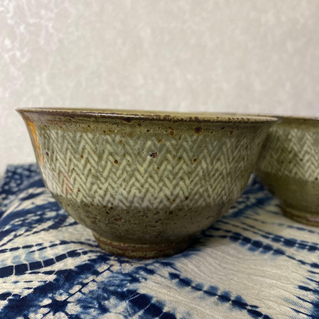 島岡達三　茶碗　六客