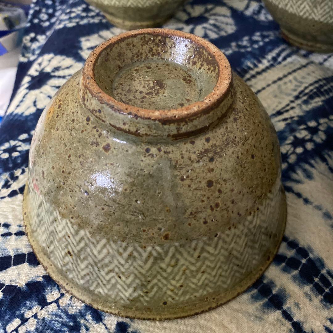 島岡達三　茶碗　六客