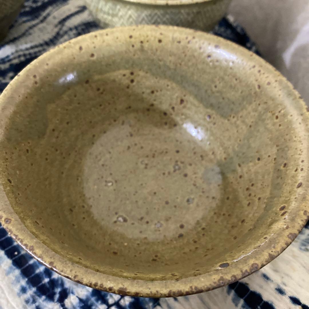 島岡達三　茶碗　六客