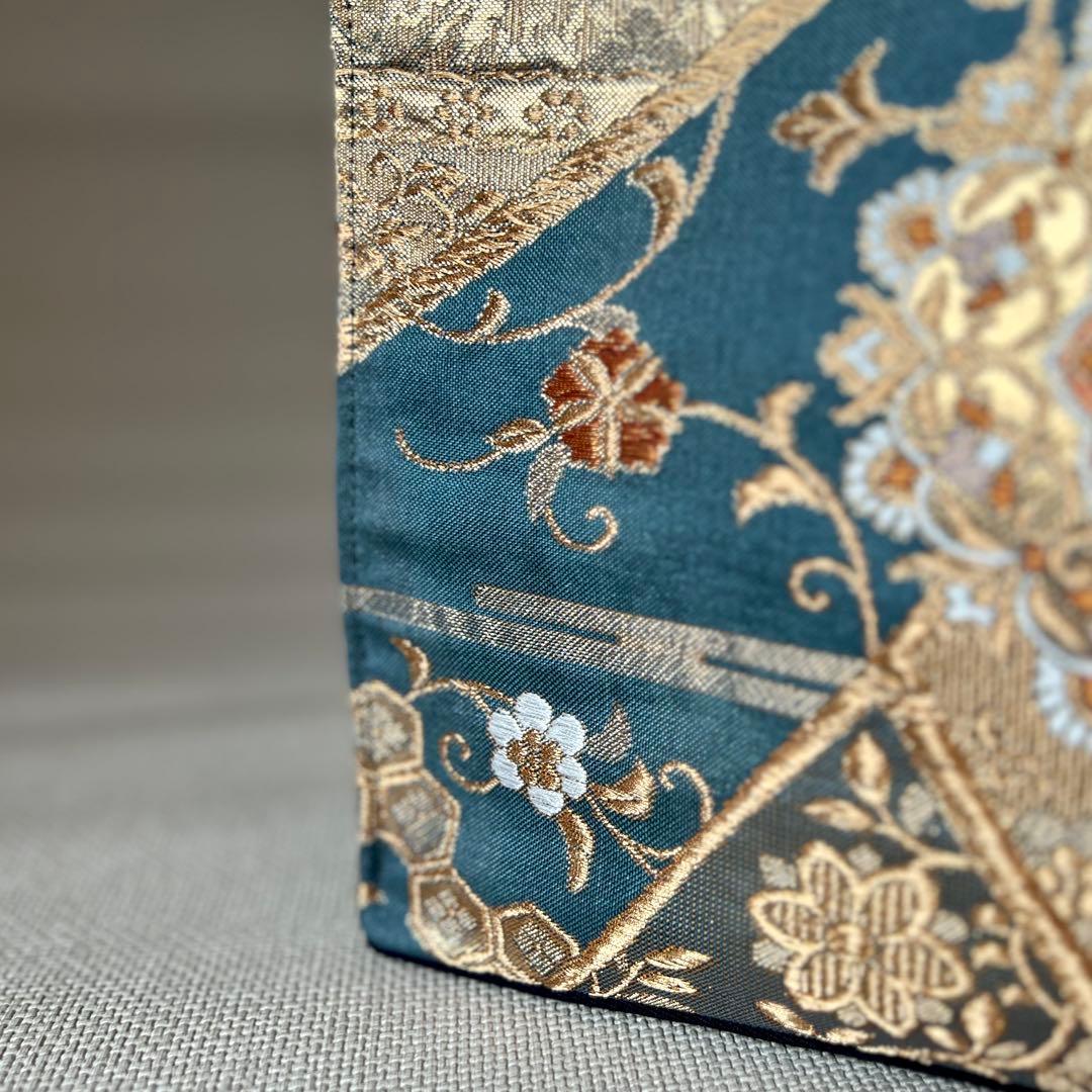 帯リメイクバッグ 一点物 袋帯 フォーマルバッグ 正倉院文様 和装 母の日 式典