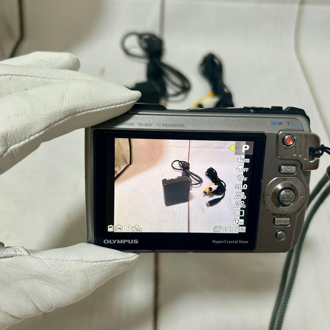 【動作確認済み】オリンパス TOUGH TG-820 防水デジカメ