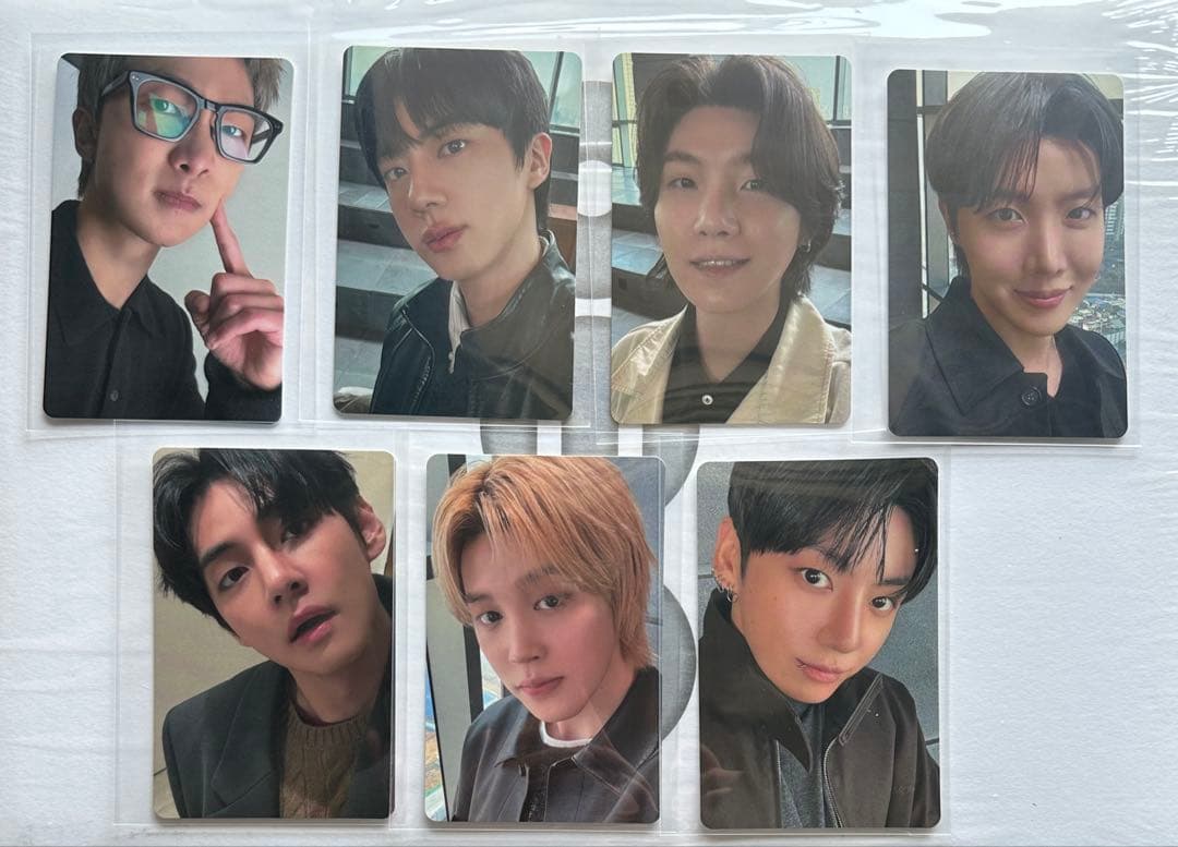 BTS ARIRANG アリラン　ユニバ特典　コンプ　全7種　クリアファイル