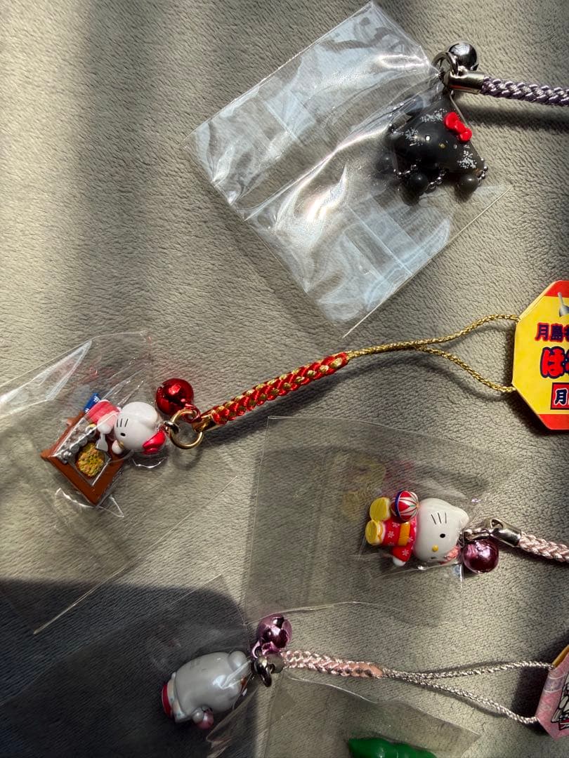 ご当地 はろうきてぃ 6個セット キーホルダー キティちゃん