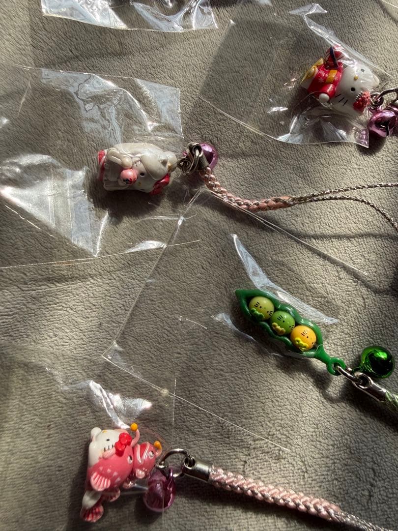 ご当地 はろうきてぃ 6個セット キーホルダー キティちゃん