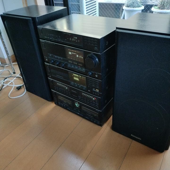 レア パナソニック CD、ラジオ、アンプ、カセットデッキ