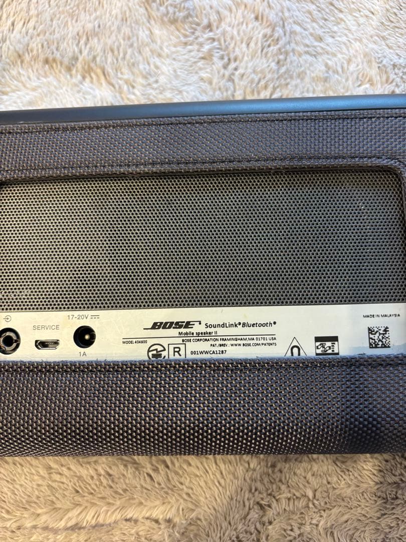 BOSE ワイヤレススピーカー ACアダプター付き